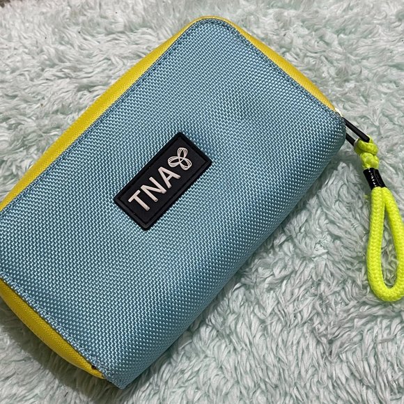 TNA blue and yellow wallet - Picture 1 of 5